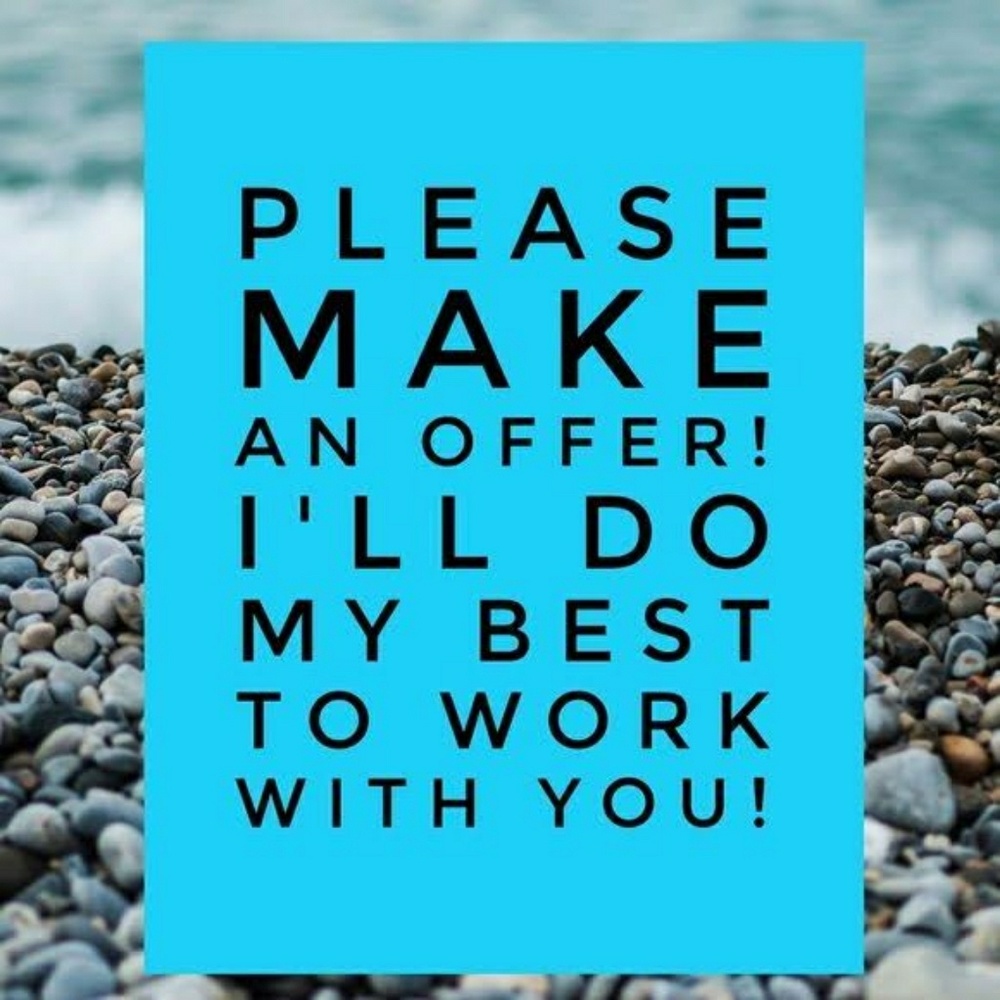 Make an offer☺