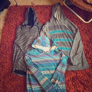 3 pack of hoodie sweatshirts