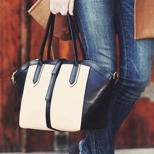 J.Crew Colorblock Tartine Satchel