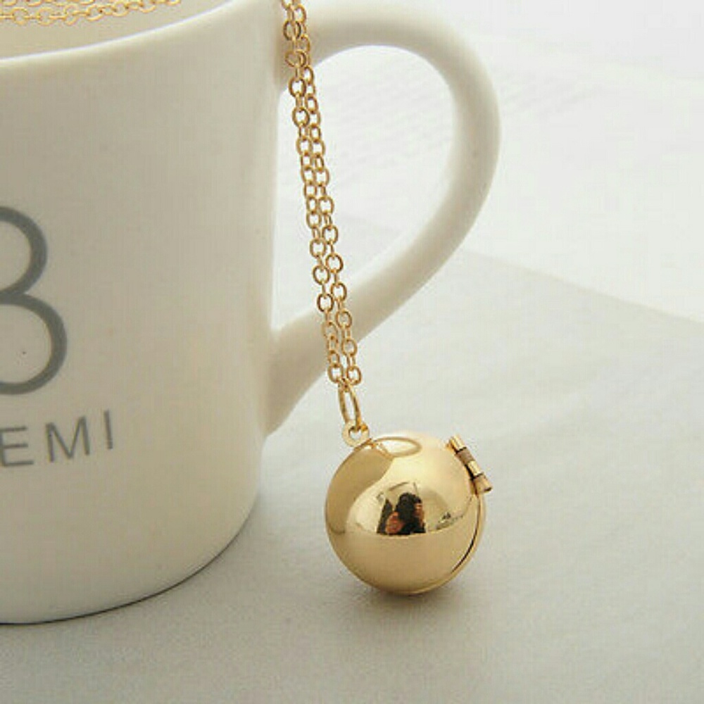 🌟Adorable Message Ball Necklace**Sold**