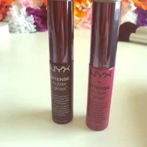 2 nyx butter gloss