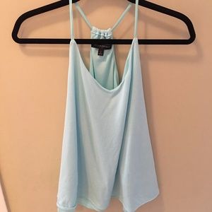 Light Blue Tank Blouse