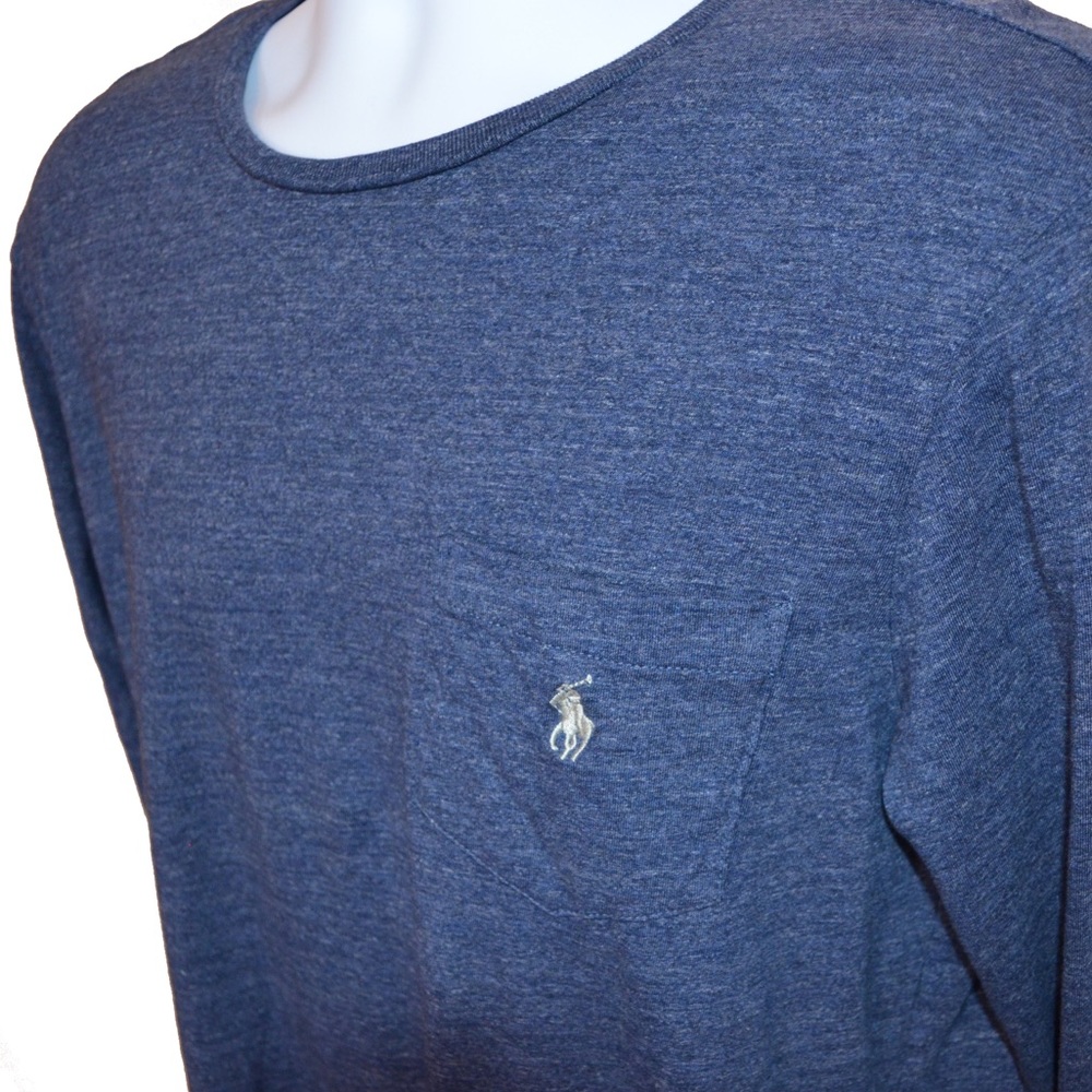 Navy Blue Polo by Ralph Lauren Long-Sleeve Tee!