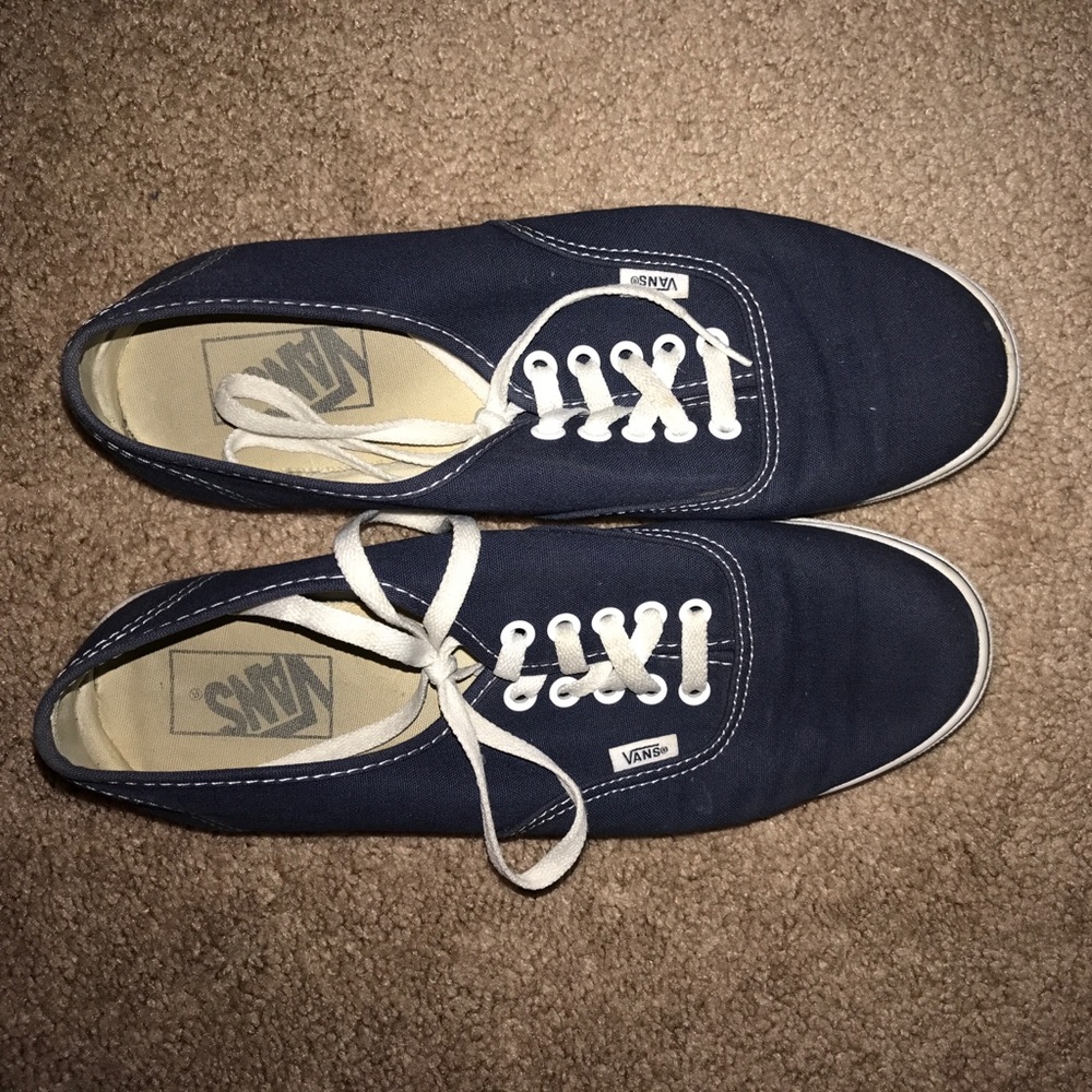 Navy Blue Vans