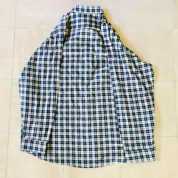 Men's Checkered Button Down Shirt - Picture 7 of 7