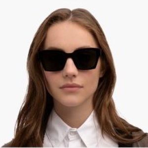 warby parker off white sunglasses