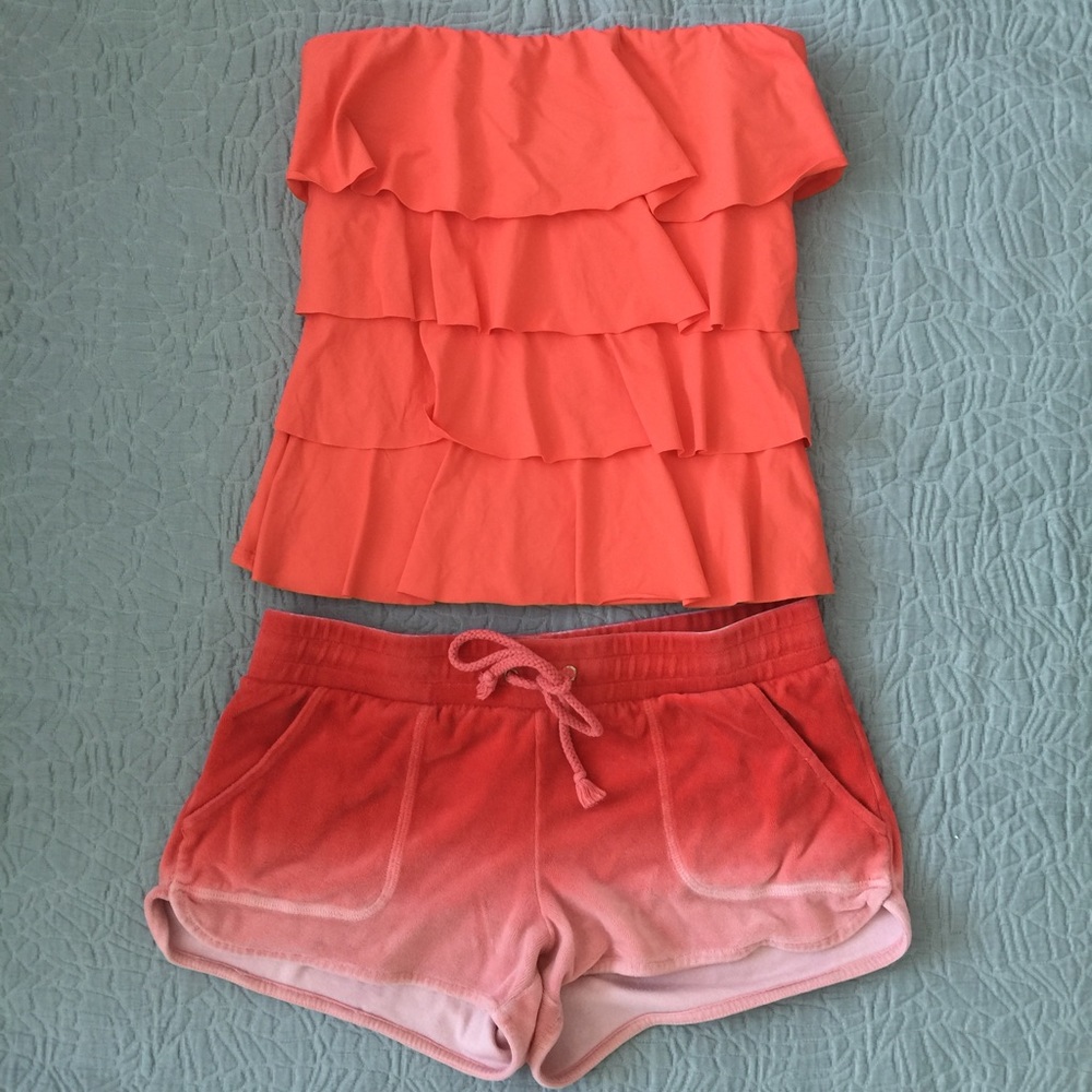 Michael Kors swimsuit top free juicy shorts