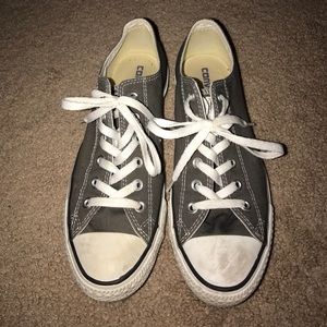 Dark Grey Converse
