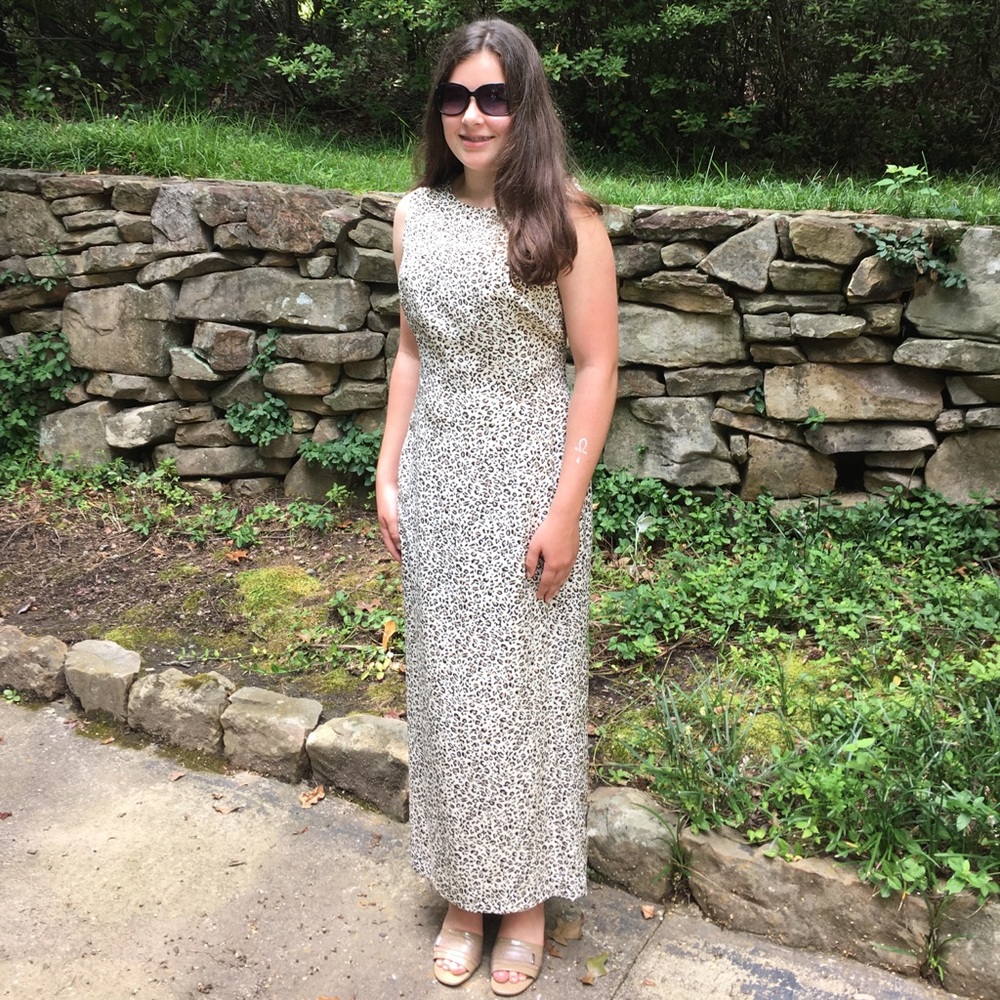 Maggy London animal print dress