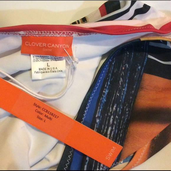 Clover canyon string bikini multi color NWT - Picture 3 of 4