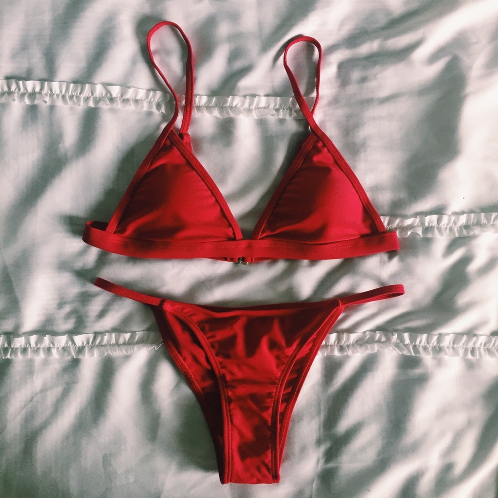 ❌ TRADED ❌ Red bikini set!