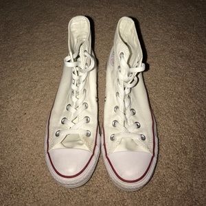 White High Top Converse