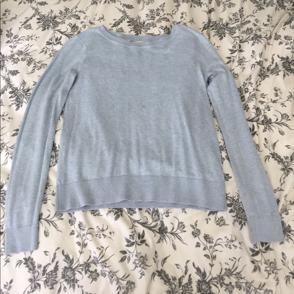 Baby blue sweater