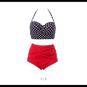 Pin-up style swimsuit