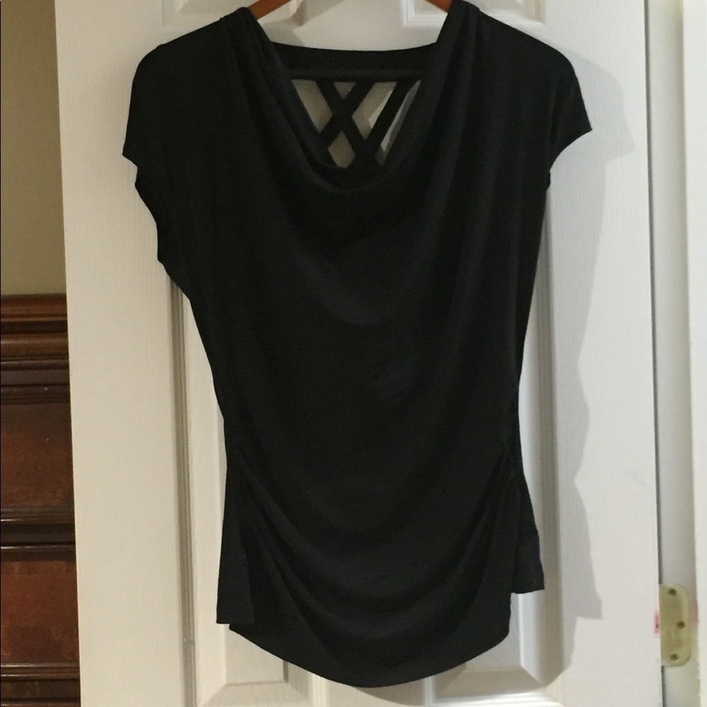 Heart & Soul Sleeveless Shirt Cross Cross Back