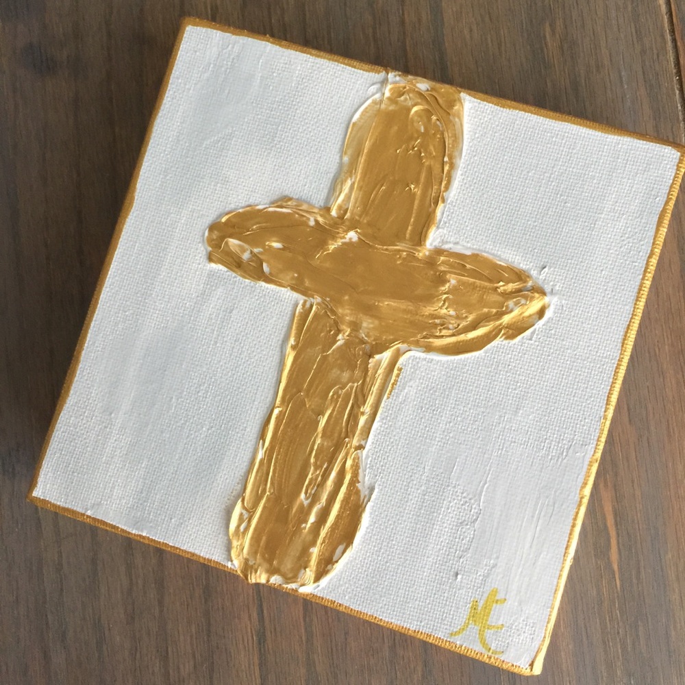 Custom cross paintings