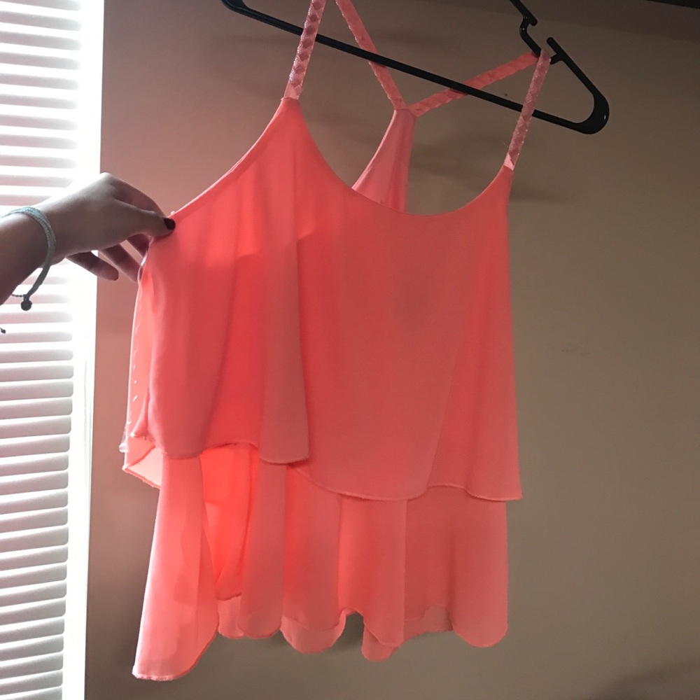 Pink tank top