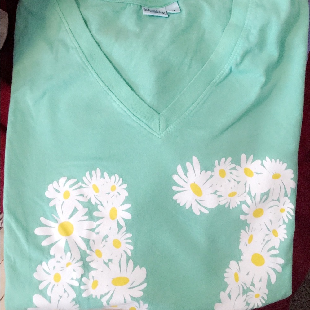 Delta Zeta Teal Daisy DZ Tee