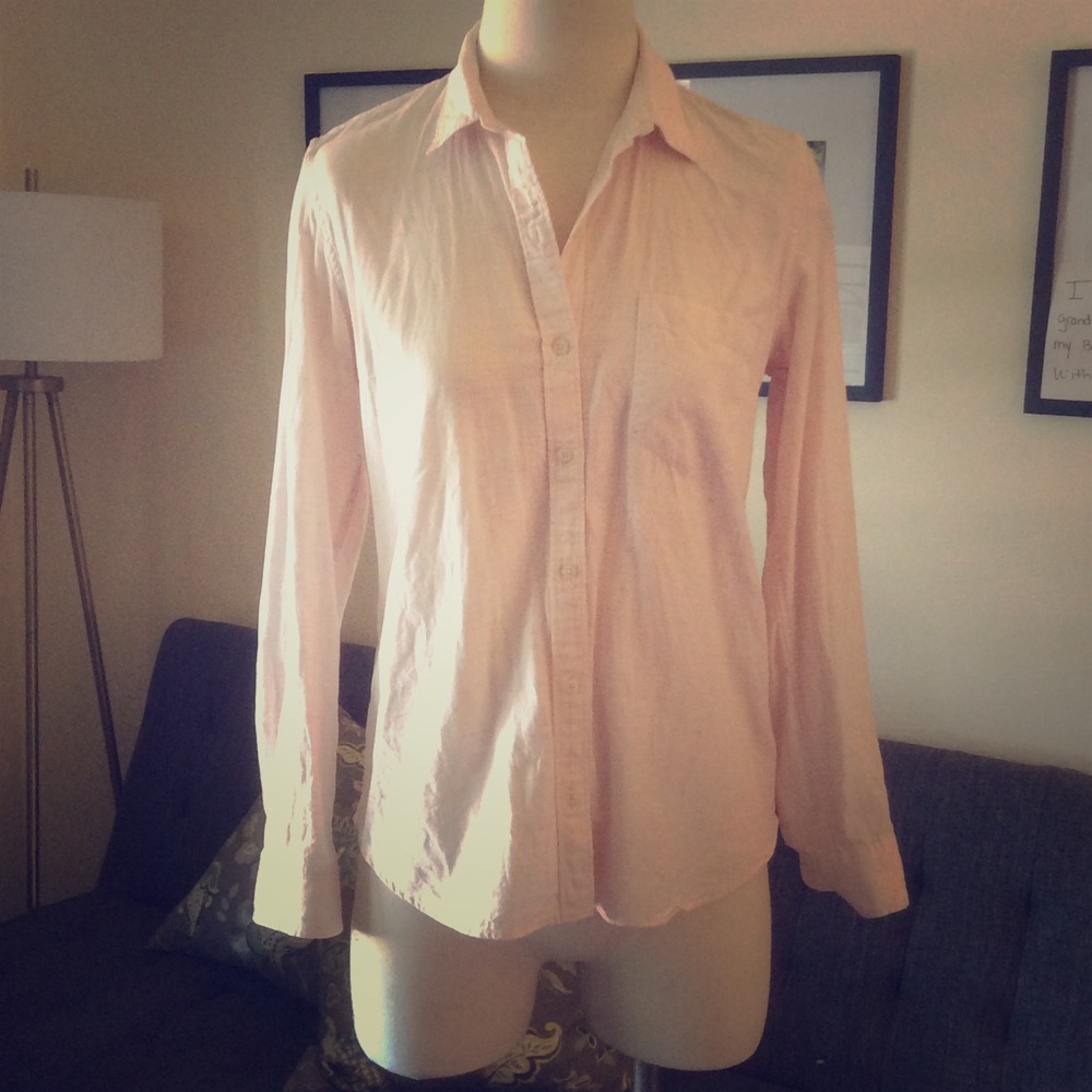 ❤️ Fitted Boyfriend Button Down - GAP