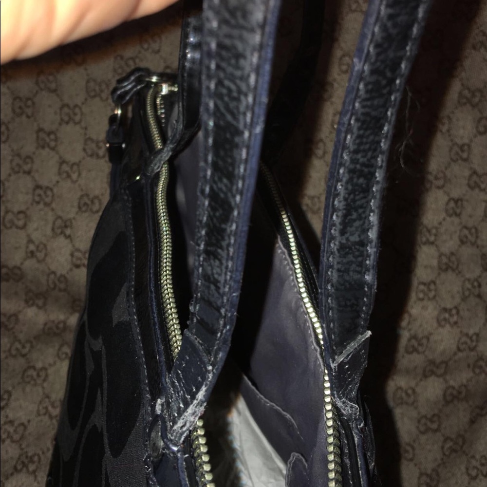 Authentic Small Coach Glittered Bag - image 3