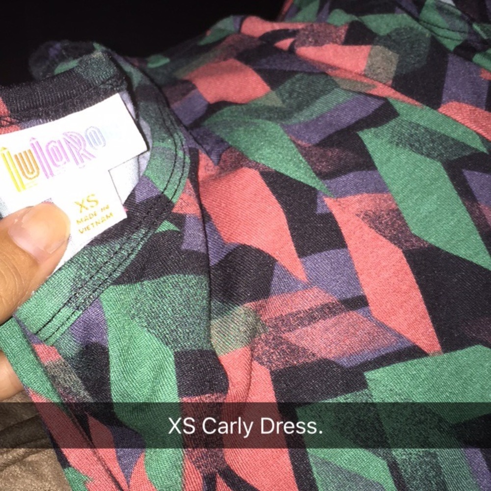 LuLaRoe XS Carly Dress