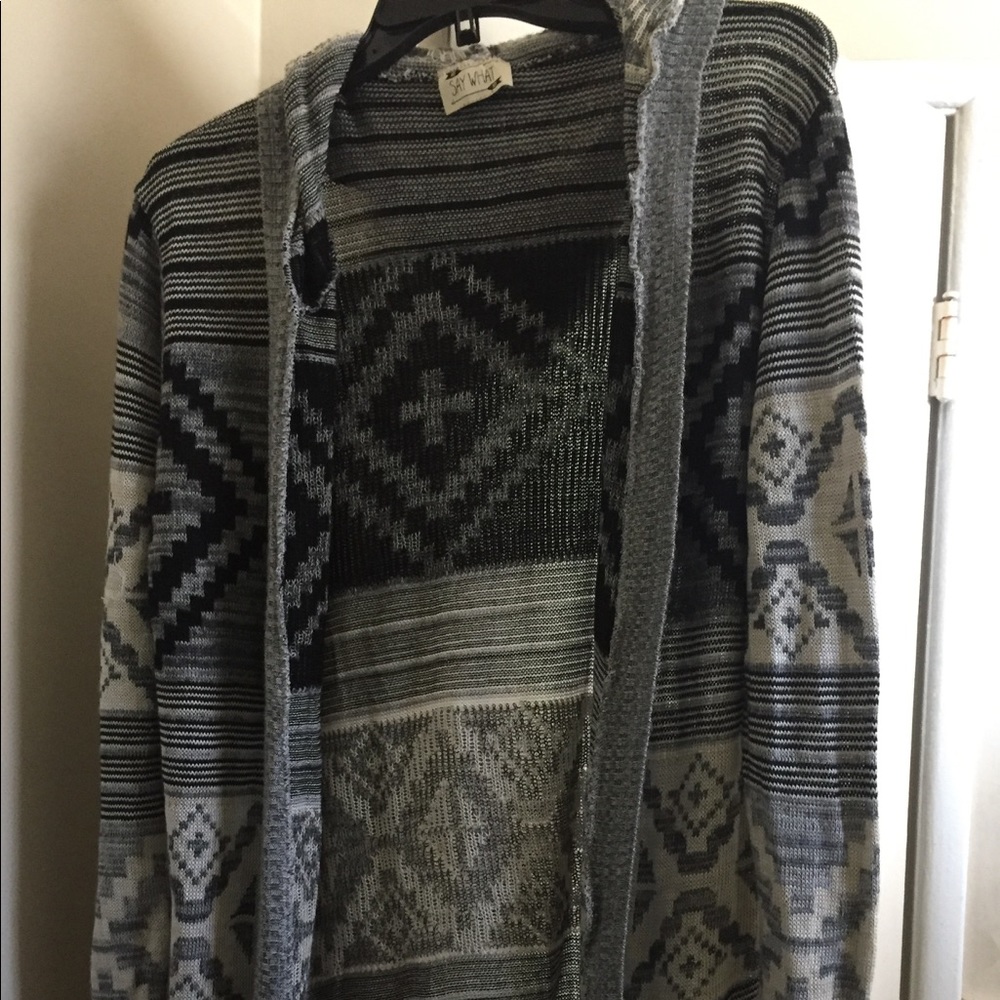 Tribal cardigan