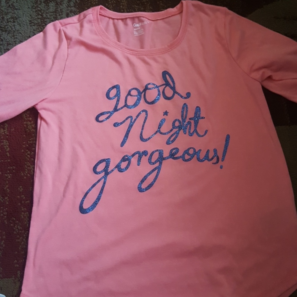 Girls Gap Kids sleep Shirt Size 14