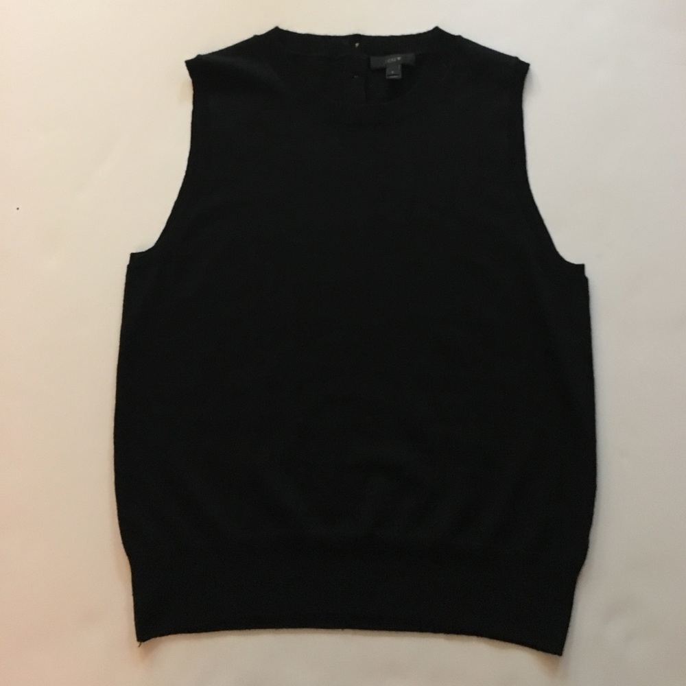 Jcrew Sleeveless merino wool top