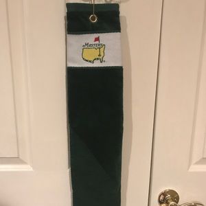 The Masters golf towel