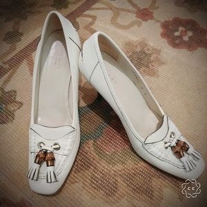 Gucci loafer heels