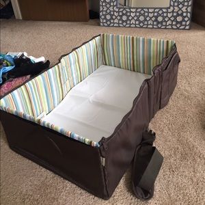 Eddie Bauer infant travel bed! Must have!