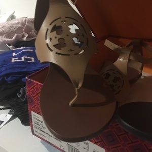 Tory Burch Zoey Wedge sandals brand new firm price