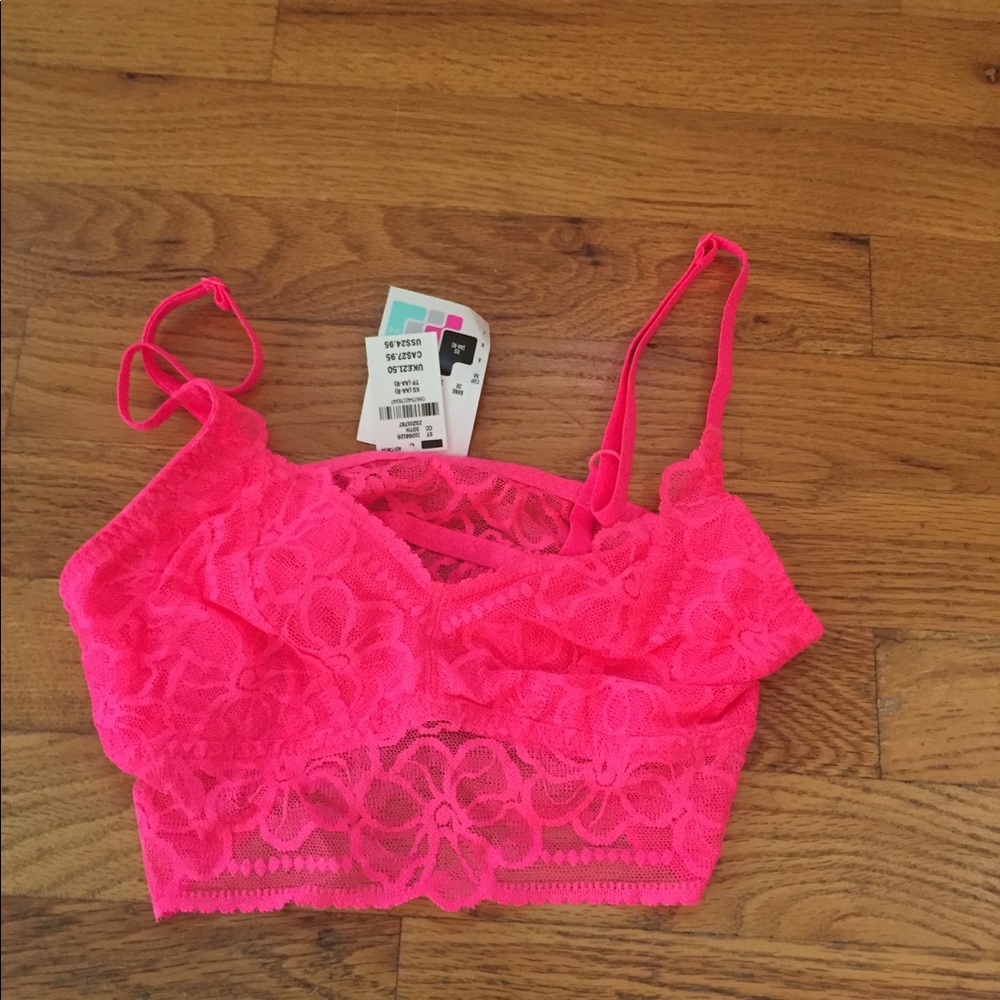 VS pink bralette