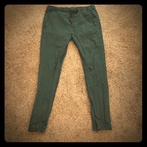Bullhead Denim Co. Chino Joggers (Forest Green)