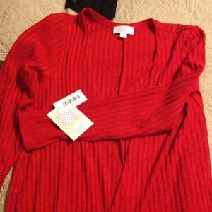 Lularoe Sarah RED small NWT