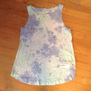 American Eagle tie die tank
