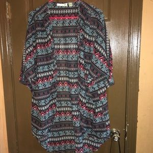 Aztec Print "Kimono"