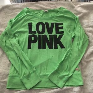 Green PINK/ Victoria’s Secret pajama top