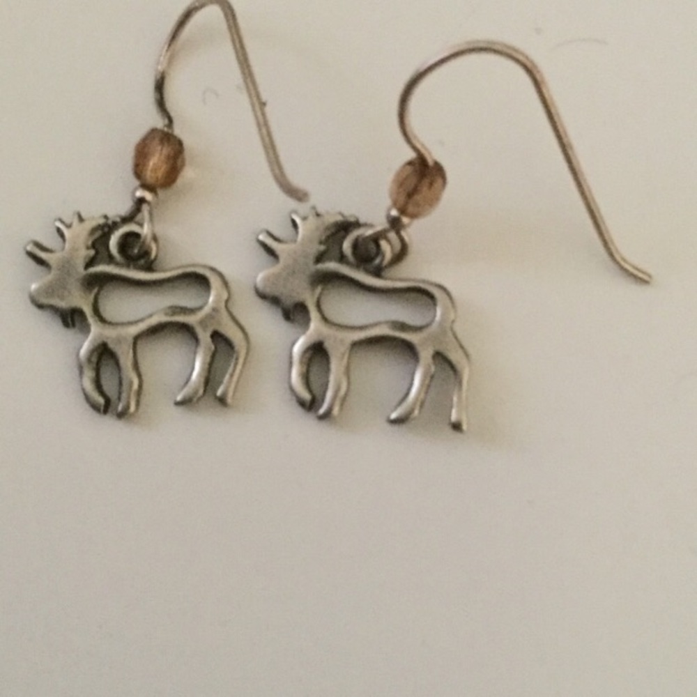 Moose earrings