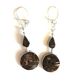 🌴Coconut earrings🌴