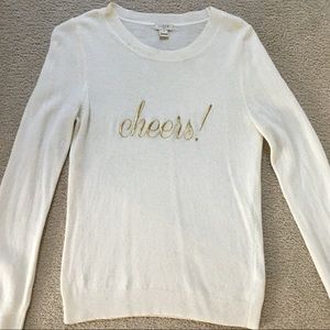 JCrew Cheers! Sweater