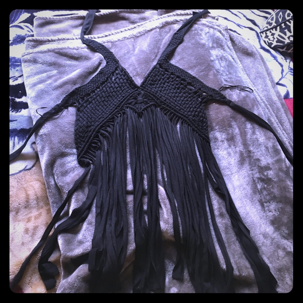 Black material overlay :partial cover up;)