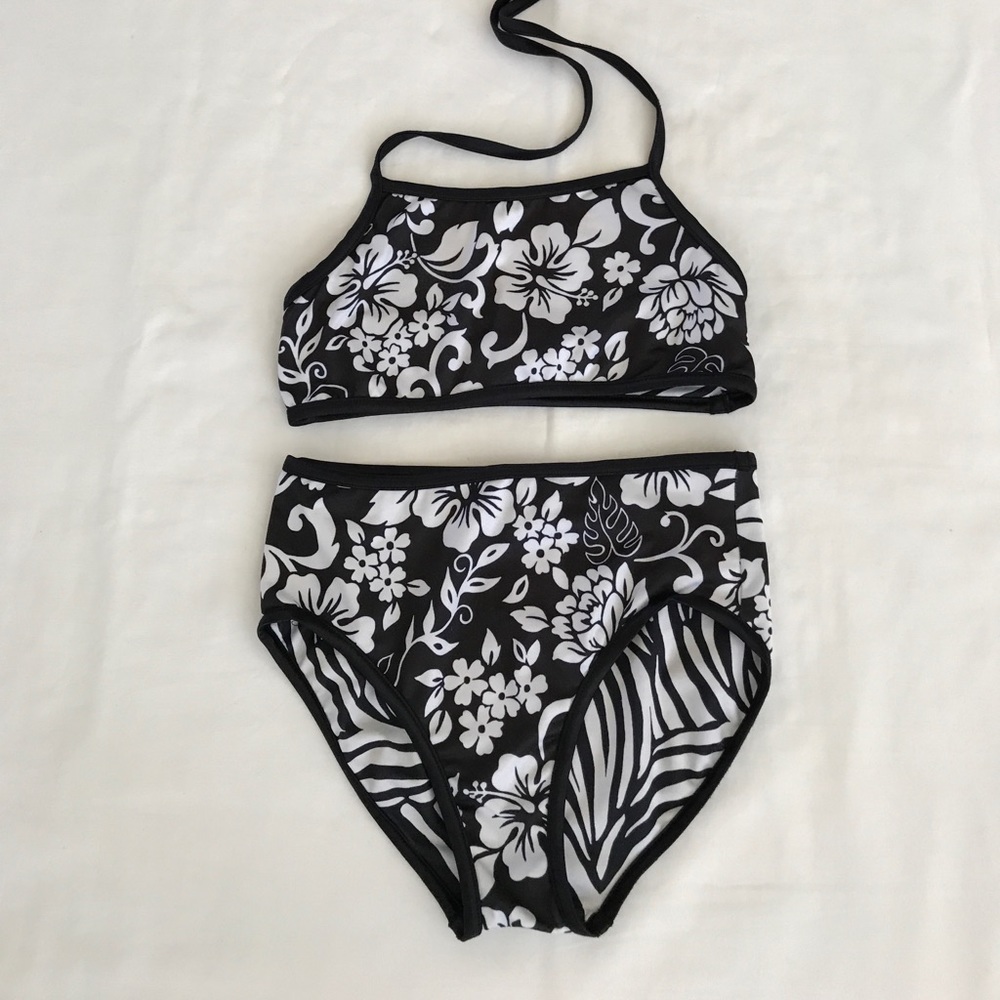 Child's reversible two piece swimsuit