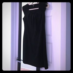 Black Knit Shift Dress