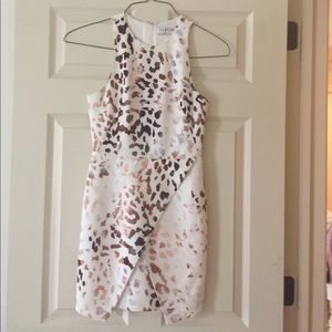 Cheetah print dress