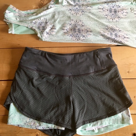 CALIA by Carrie Underwood Pants - Calia by Carrie Underwood Two in one Mesh Shorts