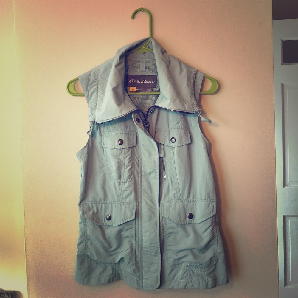 Eddie Bauer Light Blue Vest