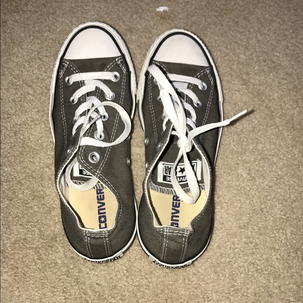 Dark Gray Converse