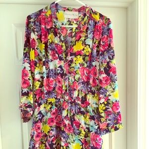 Charles Henry floral dress