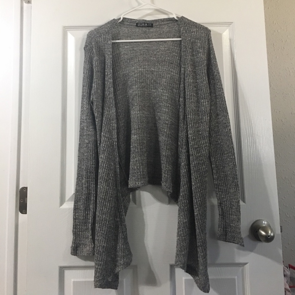 High to low cardigan